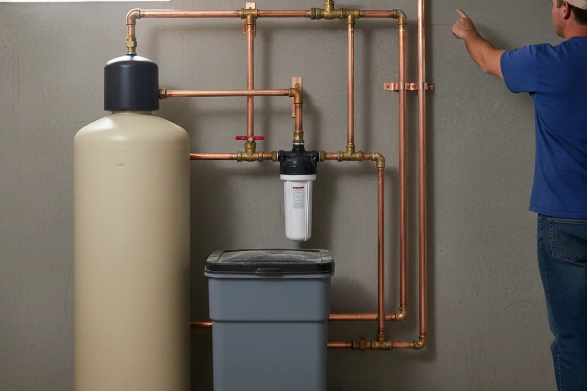 Whole-house water treatment system installed in Pompeys Pillar